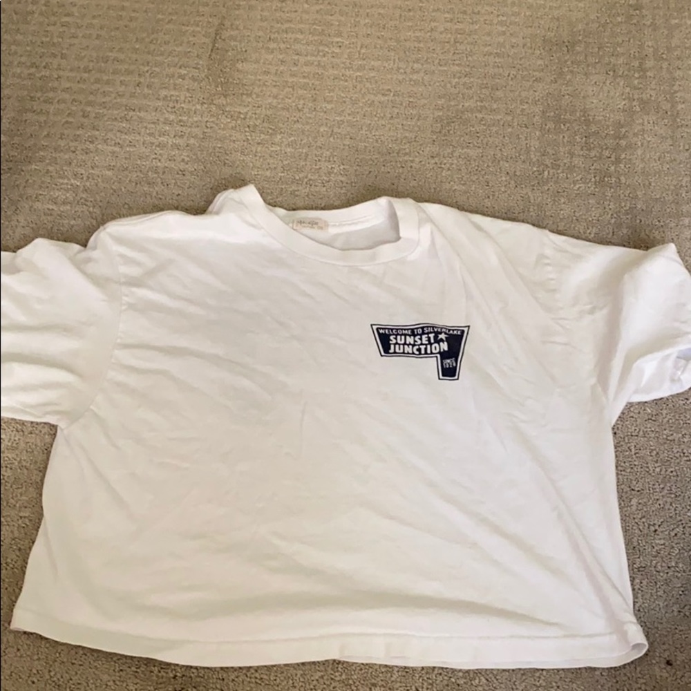 Cropped Brandy Melville Tee
